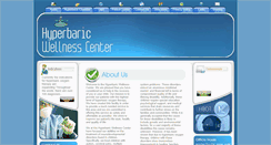 Desktop Screenshot of hyperbaricwellnesscenter.com