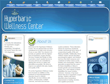 Tablet Screenshot of hyperbaricwellnesscenter.com
